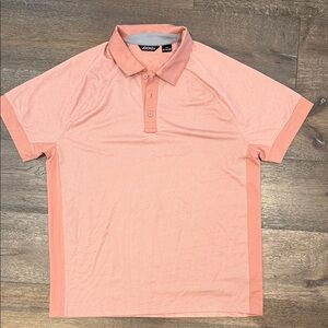 Jockey Men's Coral Polo Shirt